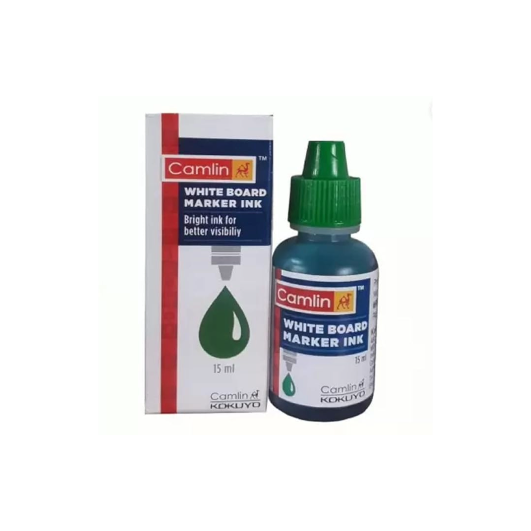 Camlin White Board Marker Ink Green 1 pc -